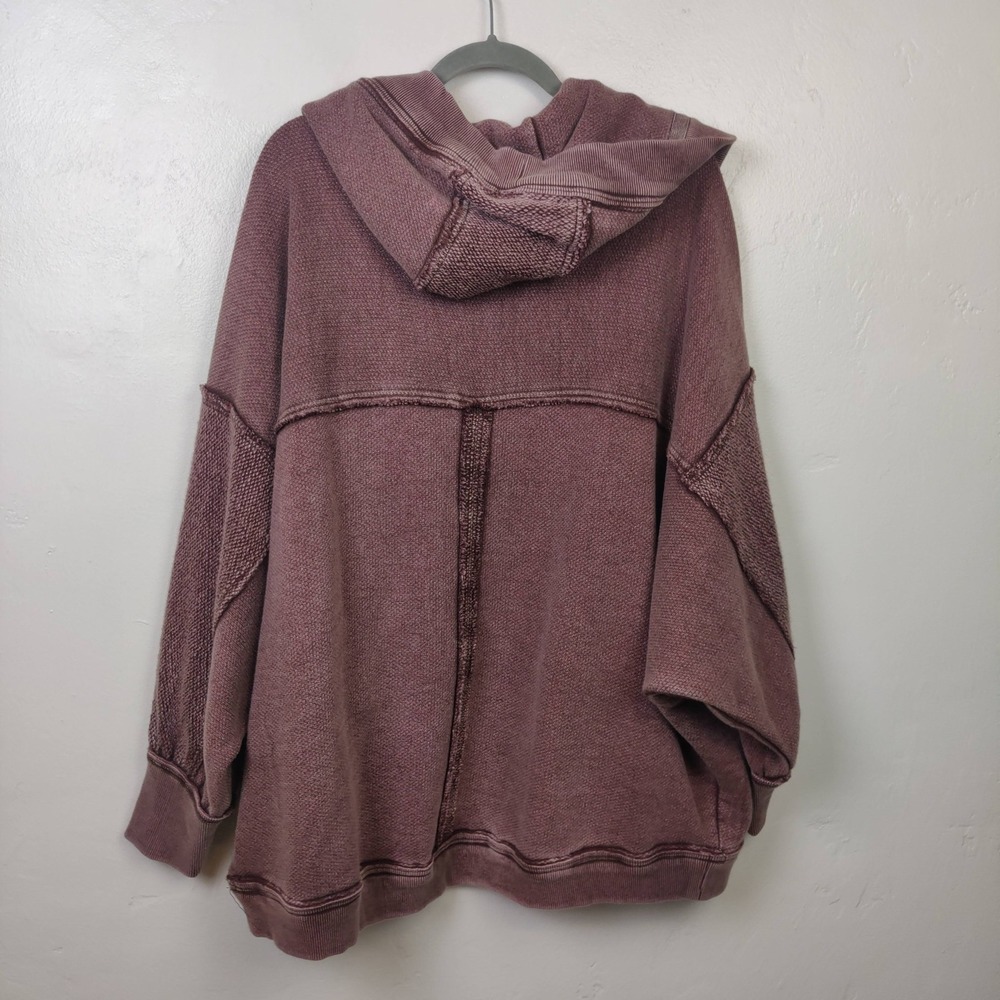 Free People We The Free Forever Yours Cardigan Womens XS Mauve Pink Cotton - Picture 3 of 10